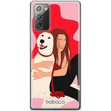 ERT GROUP mobiel telefoonhoesje voor Samsung GALAXY NOTE 20 Babaco patroon Dogs 006