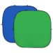 StudioKing background board groen/blauw 240x240 cm