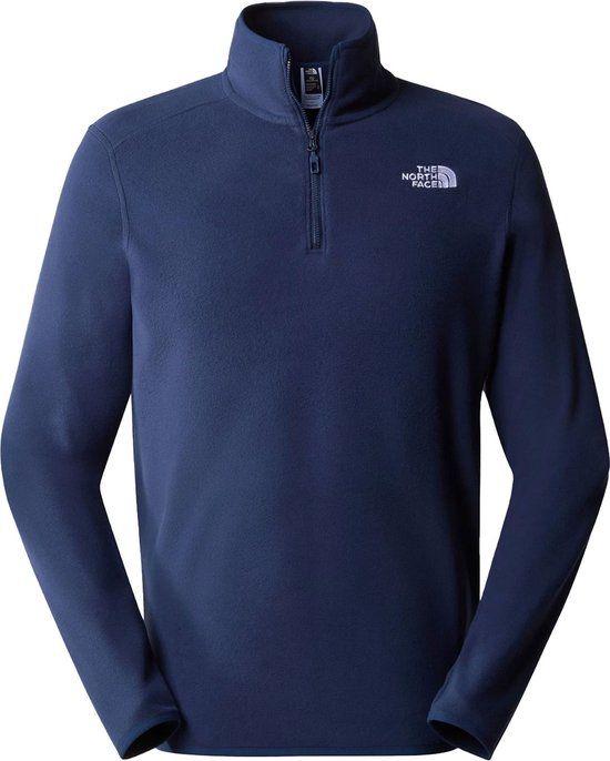 The North Face 100 Glacier Fleece Sweater Heren - Maat S Navy