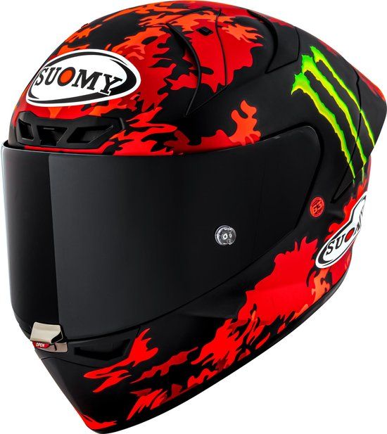 Suomy S1-XR GP Bagnaia Monster Replica 2025 Helm XS