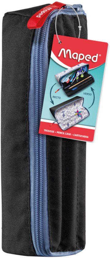 Maped Office Maped 931900, Zachte etui, Polyester, Zwart