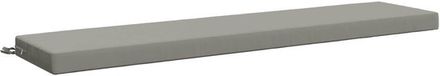 vidaXL Bankkussen SOEST 100% Polyester Grijs 170 x 40 x 8 cm