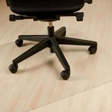 Merkloos Relaxdays Vloerbeschermer Bureaustoelmat Transparant 120 x 150 cm