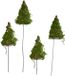 Loberon Set décoratif d'arbres Cassiola vert/brun