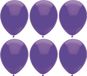 Haza Ballonnen verjaardag/thema feest - 300x stuks - paars - 29 cm