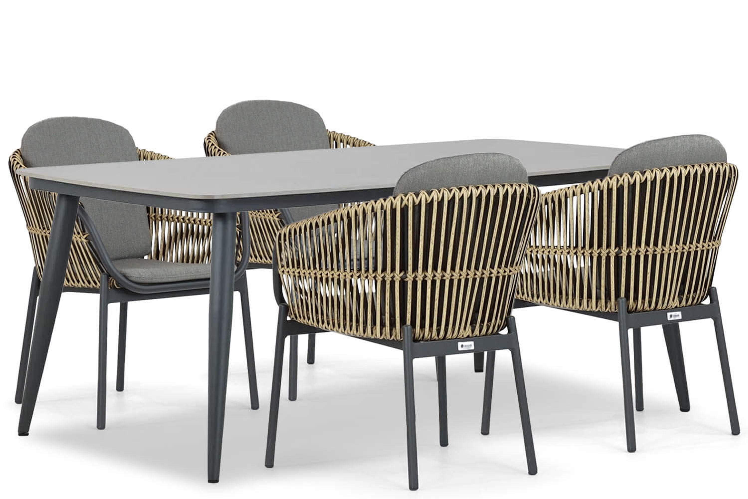 Coco Nathan Vienna 180 cm dining tuinset 5-delig