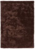DÉJA Living Vloerkleed 80x150cm - Laagpolig Donker Taupe Stof - Civar