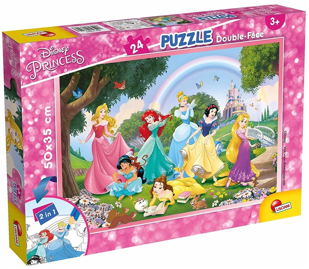 Lisciani Puzzle Df Plus 24 Princess - 3-6 jaar - Unisex