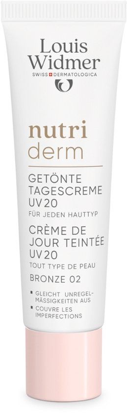 Louis Widmer Getinte Dagcrème SPF 20 Vegan 30 ml (Parfum)