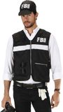 Vegaoo Finidi Kostuum van een FBI-agent voor volwassenen - Zwart - M