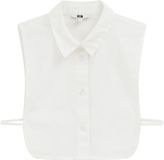 WE Fashion Meisjes losse kraag - Wit - Katoen - Maat M