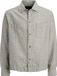 JACK & JONES Chemise ample en mélange de lin - sergé - vert (smokey olive)