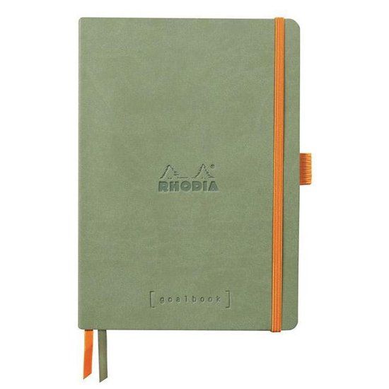 Rhodia Goalbook A5 Dotted Celadon Groen