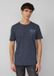 s.Oliver T-shirt L bleu marine manche courte col rond coton logo 2025 Printemps/Été