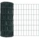 Euro Clôture Vert 0,8 X 25 M Fer Revêtu De Pvc
