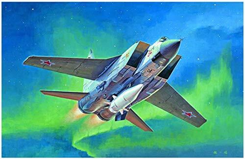 Trumpeter 001697 1/72 MiG 31 BM met KH-47M2 modelbouwset, verschillende