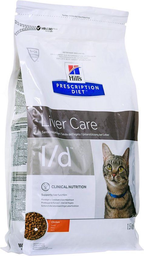 Hill's Prescription Diet ID Hepatic Health Kattenvoer 1