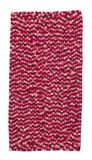 Ottoman Handgeweven roze veelkleurige wollen vilten bal tapijt 0,90 x 1,50 rozen