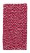 Ottoman Handgeweven roze veelkleurige wollen vilten bal tapijt 0,90 x 1,50 rozen