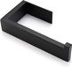 Toiletrolhouder, wandmontage, zwart