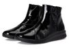Clarks Bottines Ellowyn Deva pour femme, Noir froissé, 36 EU
