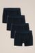 WE Fashion Heren trunk, 4 pack