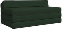 vidaXL Vouwbare Sofa Bed Donkergroen 120 x 60 x 49 cm Stof