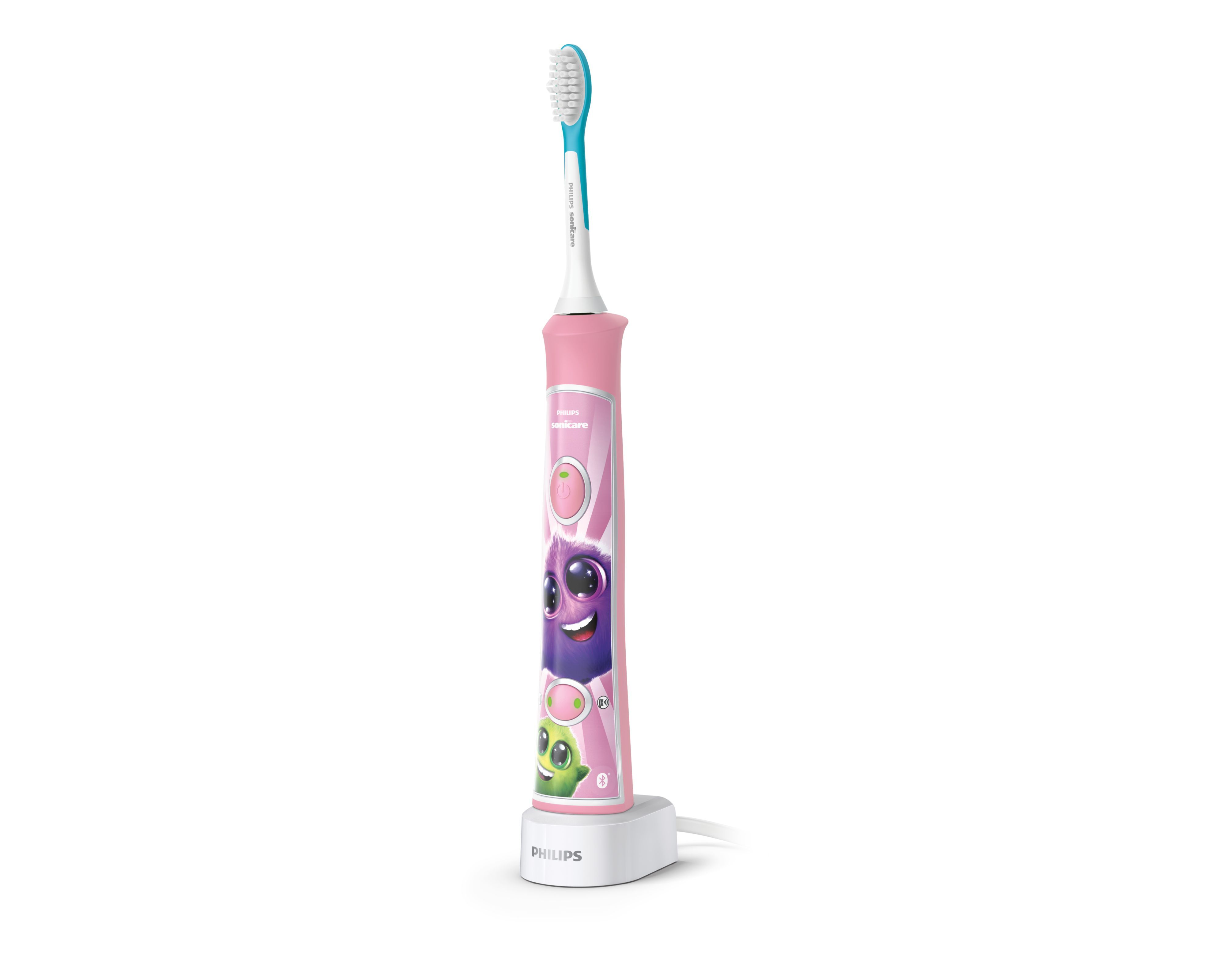 Philips Sonicare For Kids - Elektrische tandenborstel voor kinderen - Roze - HX6352/42