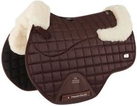 Premier Equine Atlantis Cc Satin Wool Jump Zadeldekje Bruin Full