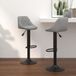 Maison Exclusive - Lot de 2 tabourets de bar en velours gris clair