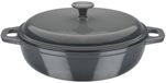 GSW Fonte Braadpan - 30 cm - Rond - Grijs