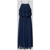 VILA Maxi jurk VICHIFFAN bandje Navy Blazer