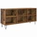 vidaXL Meuble TV 103,5 x 30 x 50 cm Bois vieilli Bois de placage