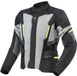 Rebelhorn Scout waterdichte motorfiets textieljas - Zwart/grijs/geel - L