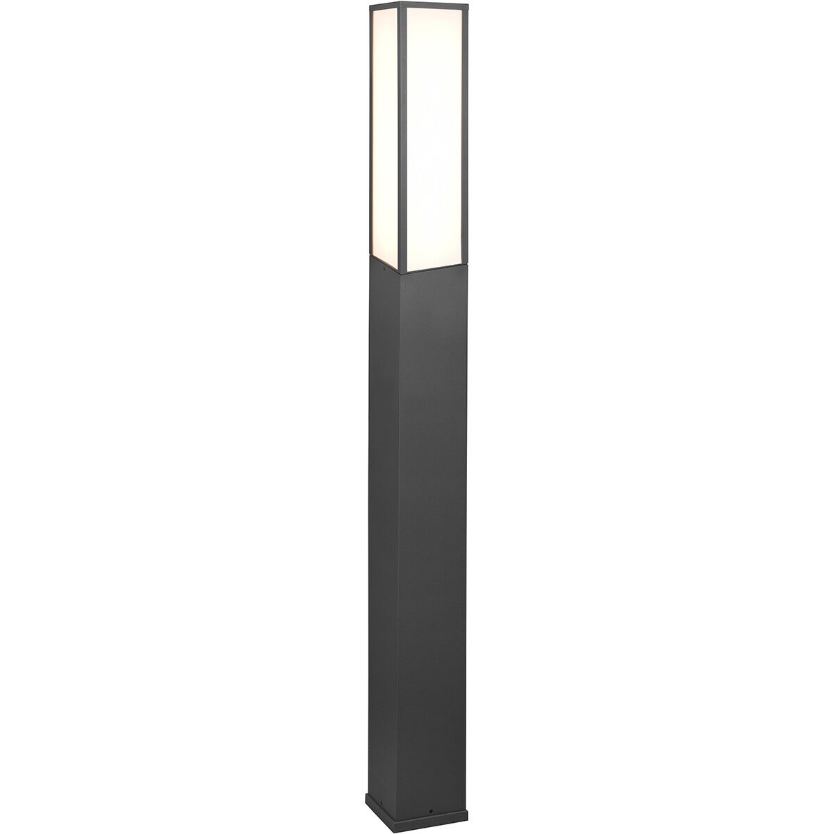 BES LED Trion Ficco XL - Staande Buitenlamp - 15W - Warm Wit - Antraciet
