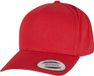 Flexfit - 5-Panel Curved Classic Snapback Pet - Rood