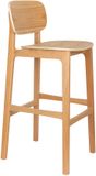 Zuiver Fleur Barkruk Hout Beige