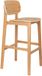 Zuiver Fleur Barkruk Hout Beige