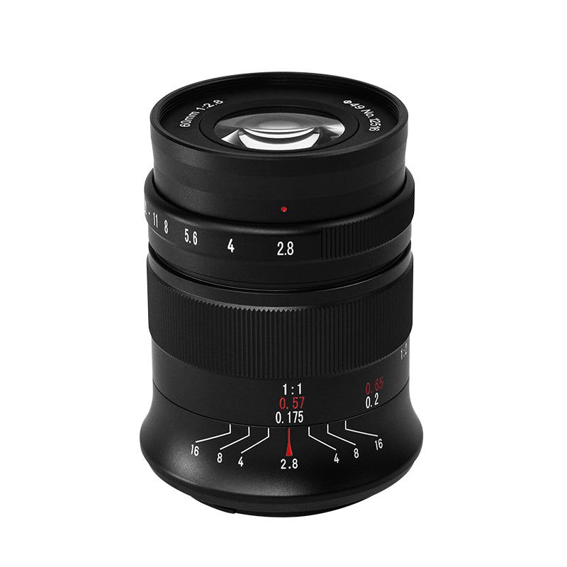 7Artisans 60mm f/2.8 Macro Lens for Nikon Z - Black