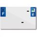 Top Plaq Blanco PVC nummerplaatstrip Top Plaq 61