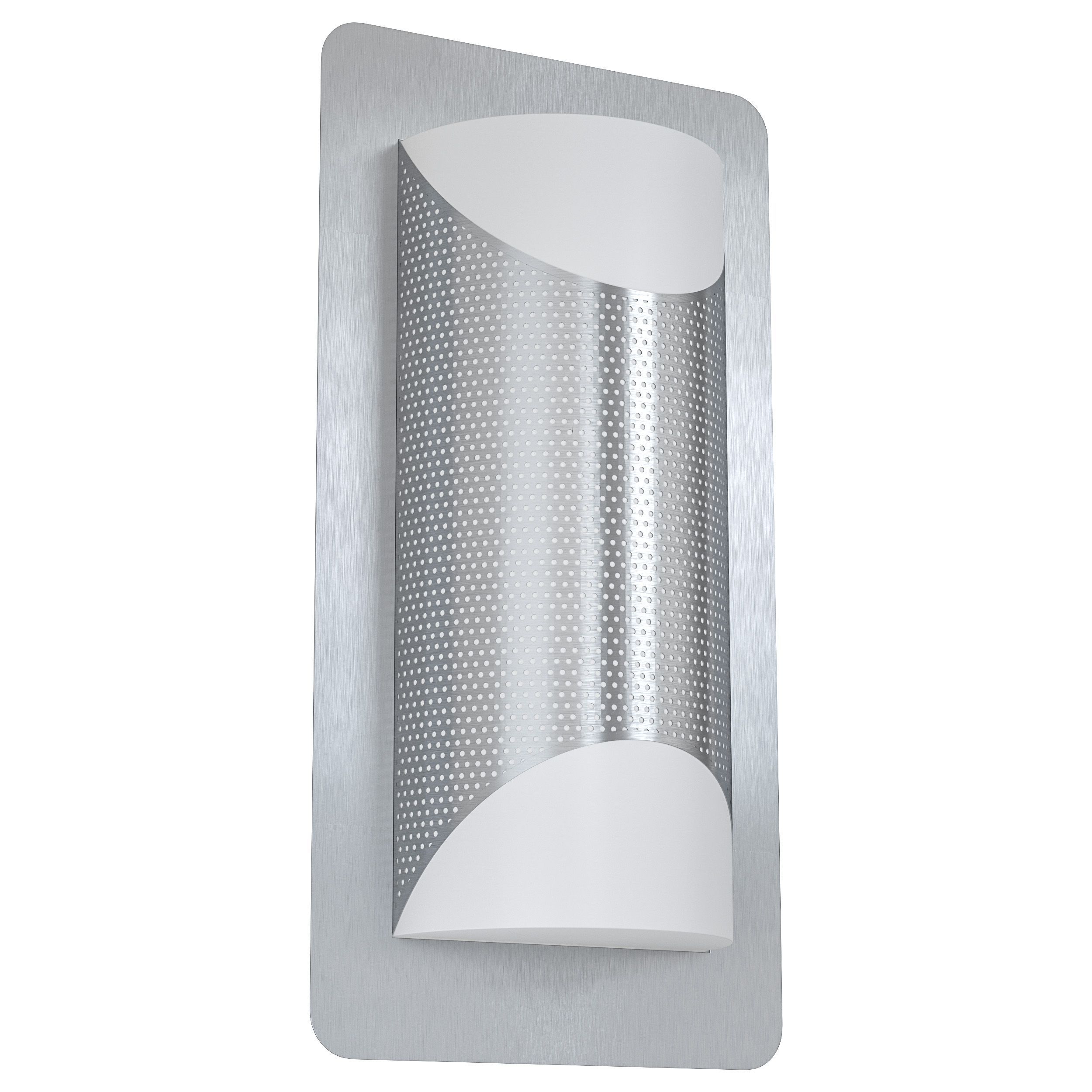 EGLO Cistierna - Wandlamp - E27 - 10W - Roestvrijstaal - IP44 - 35cm