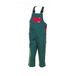 Maat Planam Maat 134/140 kinderen Junior tuinbroek BW middelgroen rood model 0166