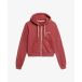 Superdry Essential Logo Cropped Zip Hoodie Dames