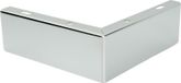 Barylla Pied en métal chromé, hauteur 5,5 cm