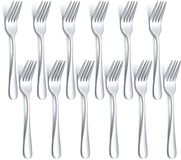Unyqoos® Set van 12 Roestvrijstalen Dessertvorken