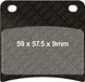 EBC Brakes FA146 Jeu de plaquettes de frein