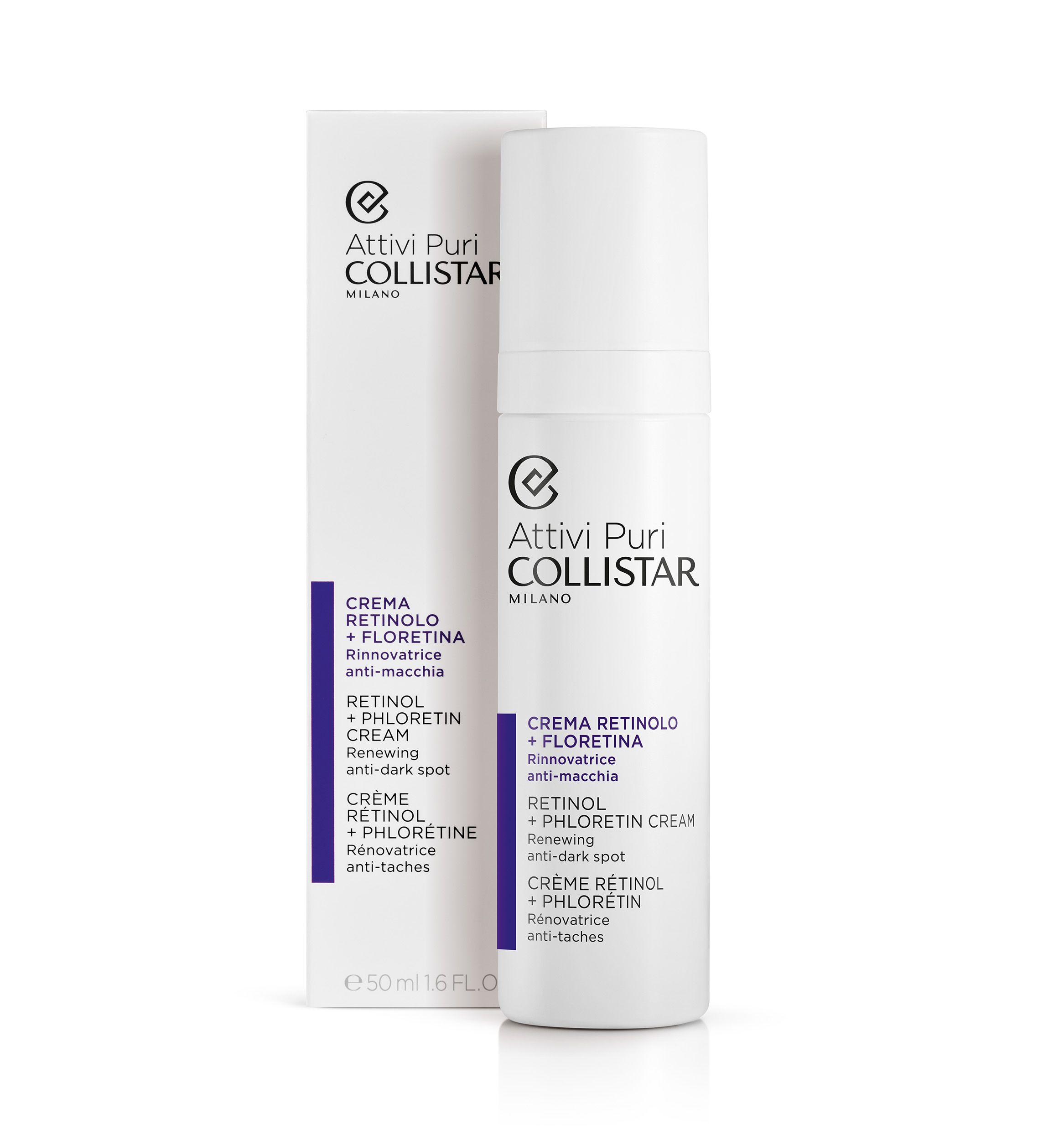 Collistar Attivi Puri Retinol + Floretina Night Cream - 50ml