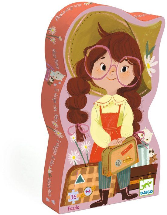 Djeco Puzzel Mia's Reis 36 Stuks