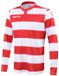 Macron Kepler Jersey manches longues rouge blanc Polyester XXS Hommes