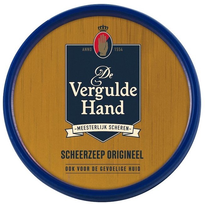 Vergulde Hand Scheerzeep